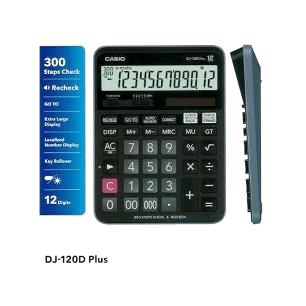 Casio Calculator DJ 120D Plus