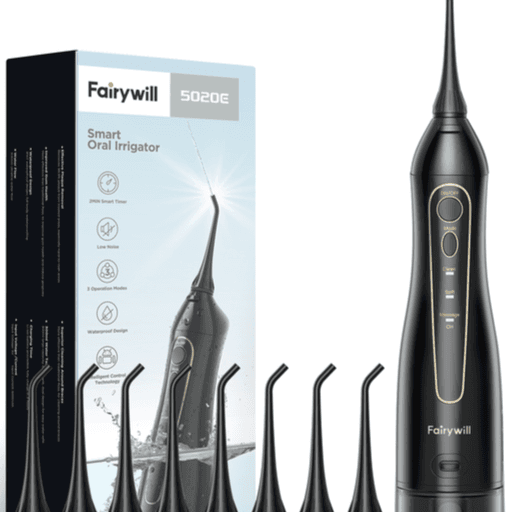 Fairywill Water flosser Oral Irrigator Black