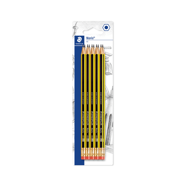 Staedtler Noris With Rubber Tip Pack Of 10 (Plst03)