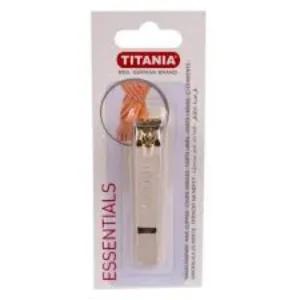 TITANIA TOE NAIL CUTTER GOLD PLATED 1057