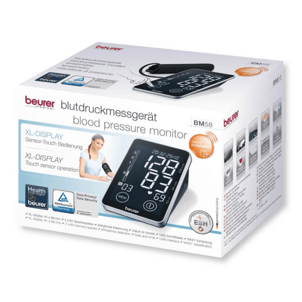 Beurer Blood Pressure Monitor Bm 58