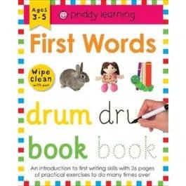 415977 First Words: Wipe Clean Workbooks (Paperback) By Priddy, Roger