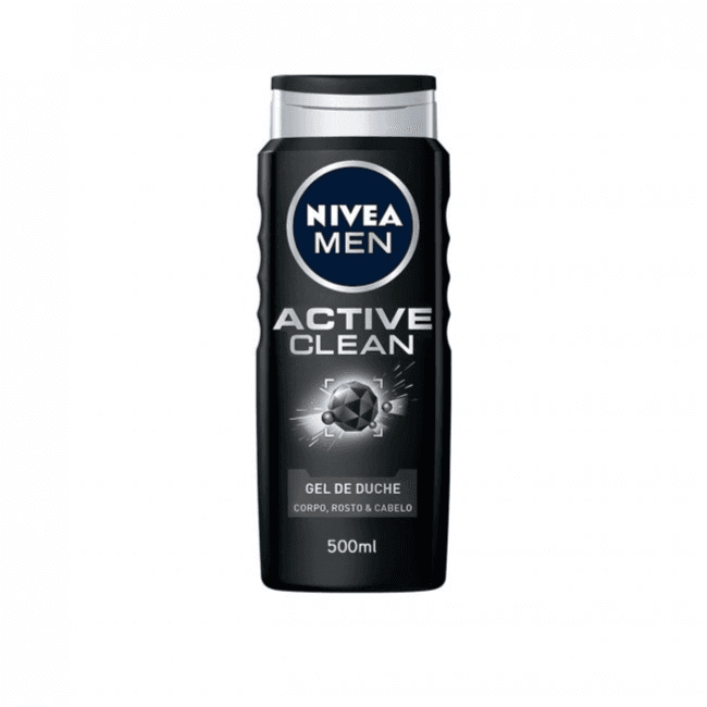 Nivea Shwr Gel Active Clean Men-500Ml No. 3678