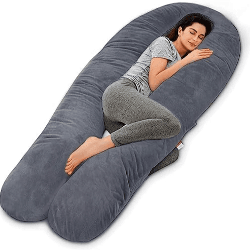 Smart Life Pregnancy Support Pillow Dark Gray