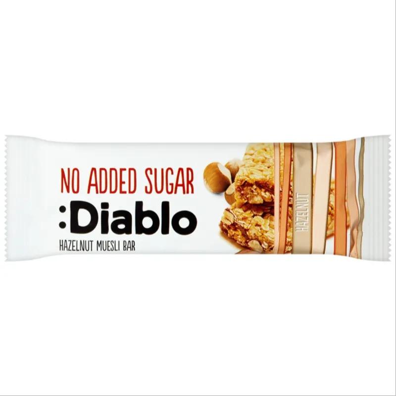 Diablo Hazelnut Muesli Bar 30g