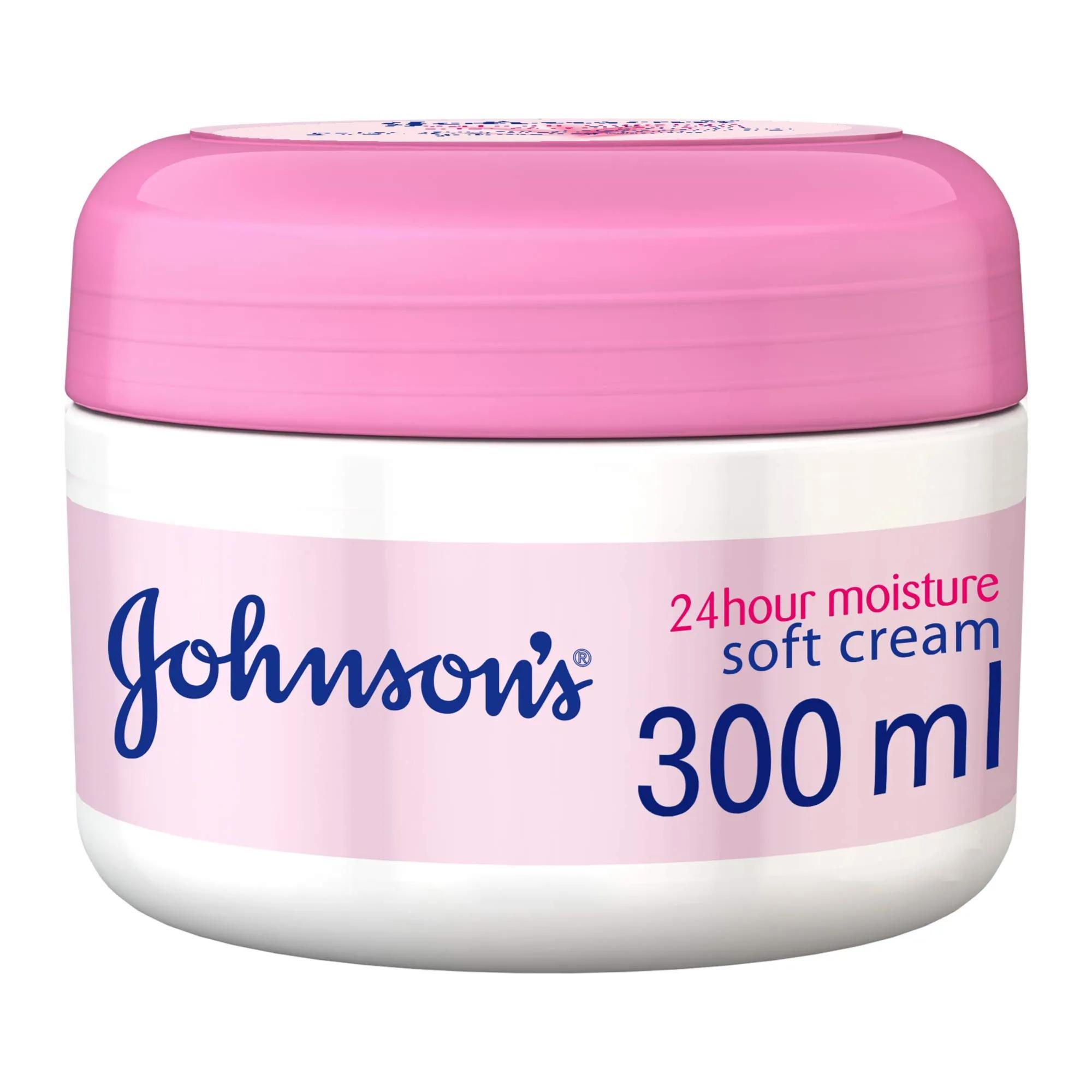 Johnsons 24hrs Moisture Soft Cream 300ml