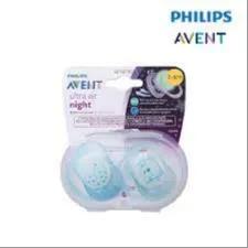 Philips Avent Soother Ultra Air Night 0-6m Boy 2s