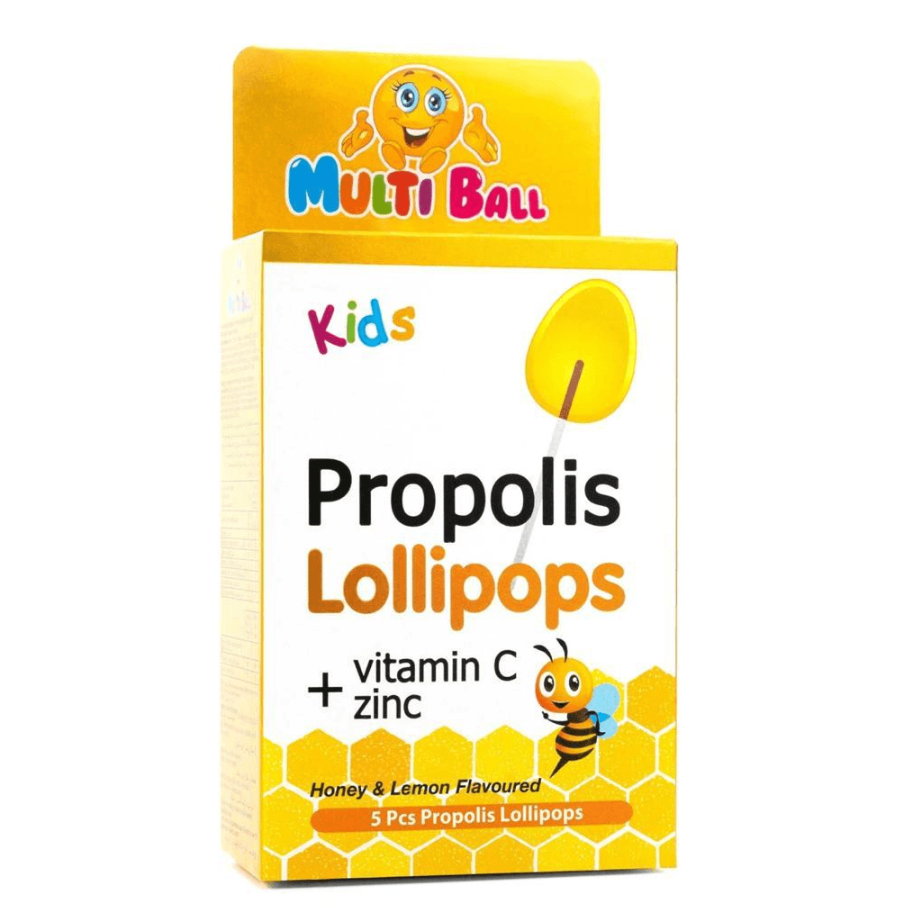 Multiball Kids Propolis Lollipops 7's 