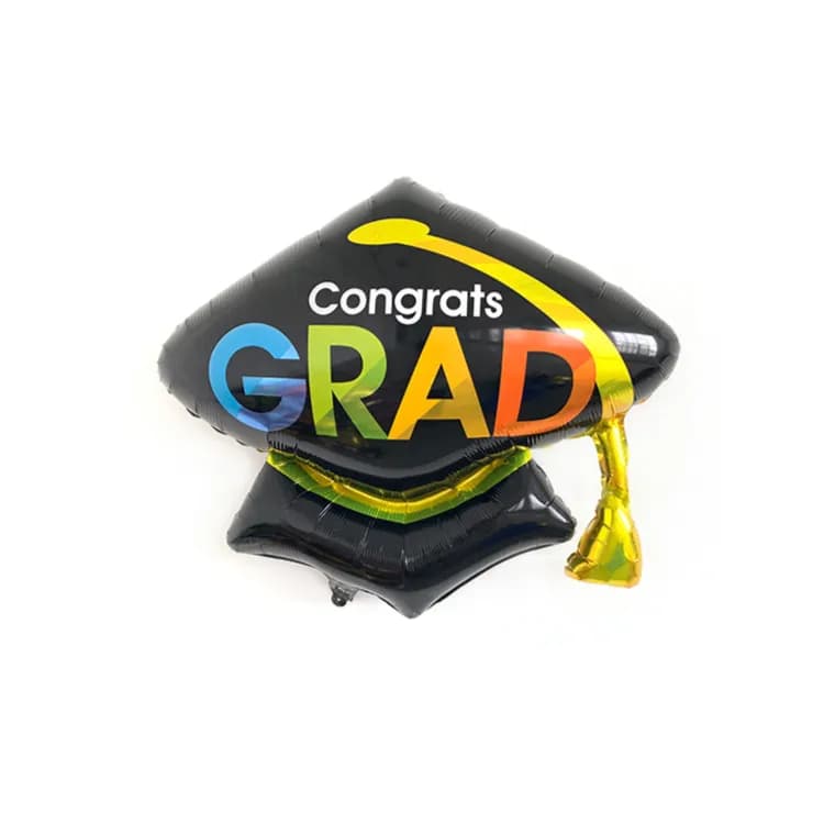 Graduation Hat Foil Balloon