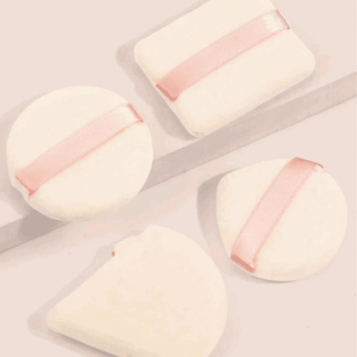 Powder Sponge 4 Pieces S-01