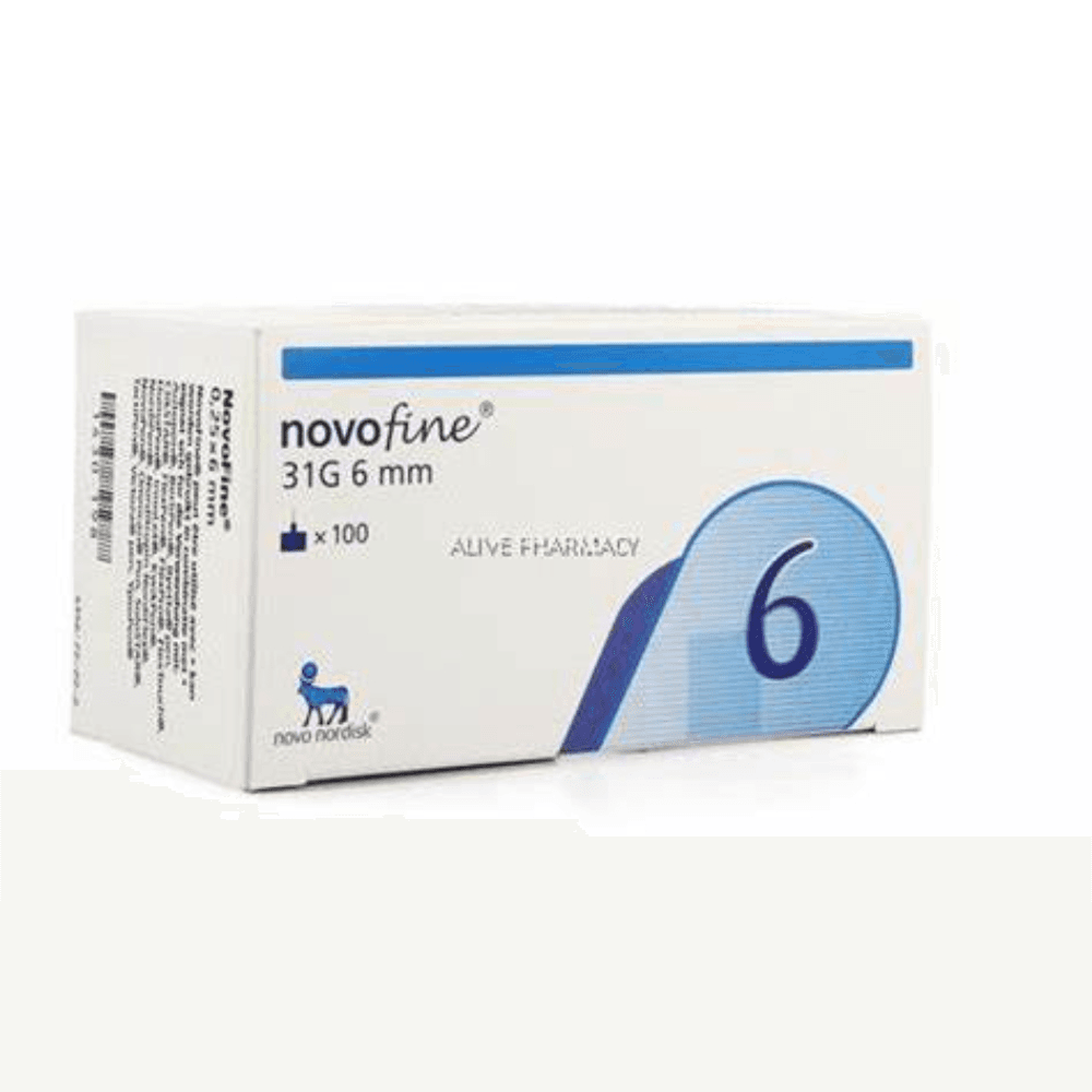Novofine insulin pen needles 31 G 6 mm