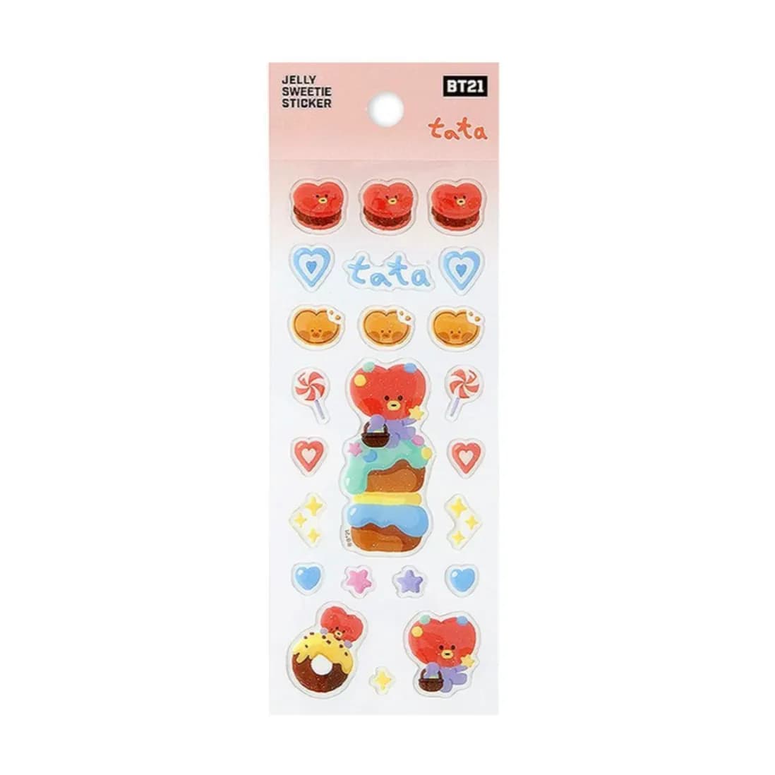 BT21 Jelly Sweetie Sticker Tata