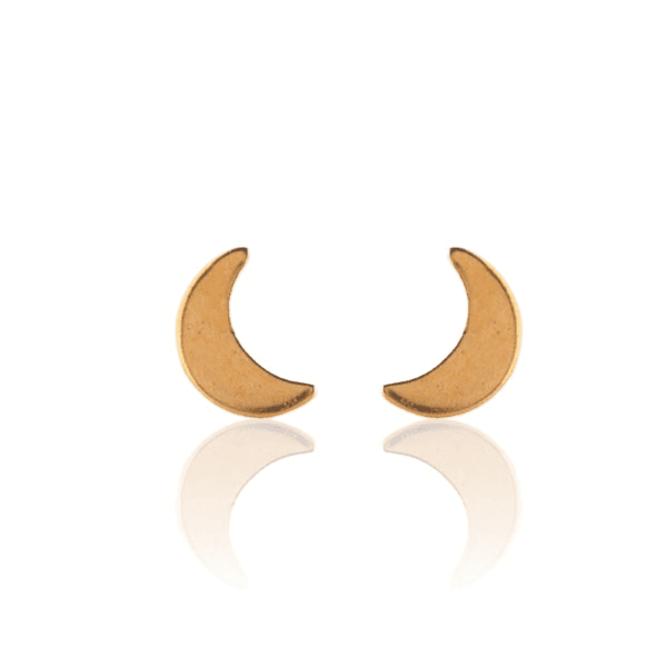 Tiny Ears - Stainless Steel Earrings - 22k Gold Plated - Assorted