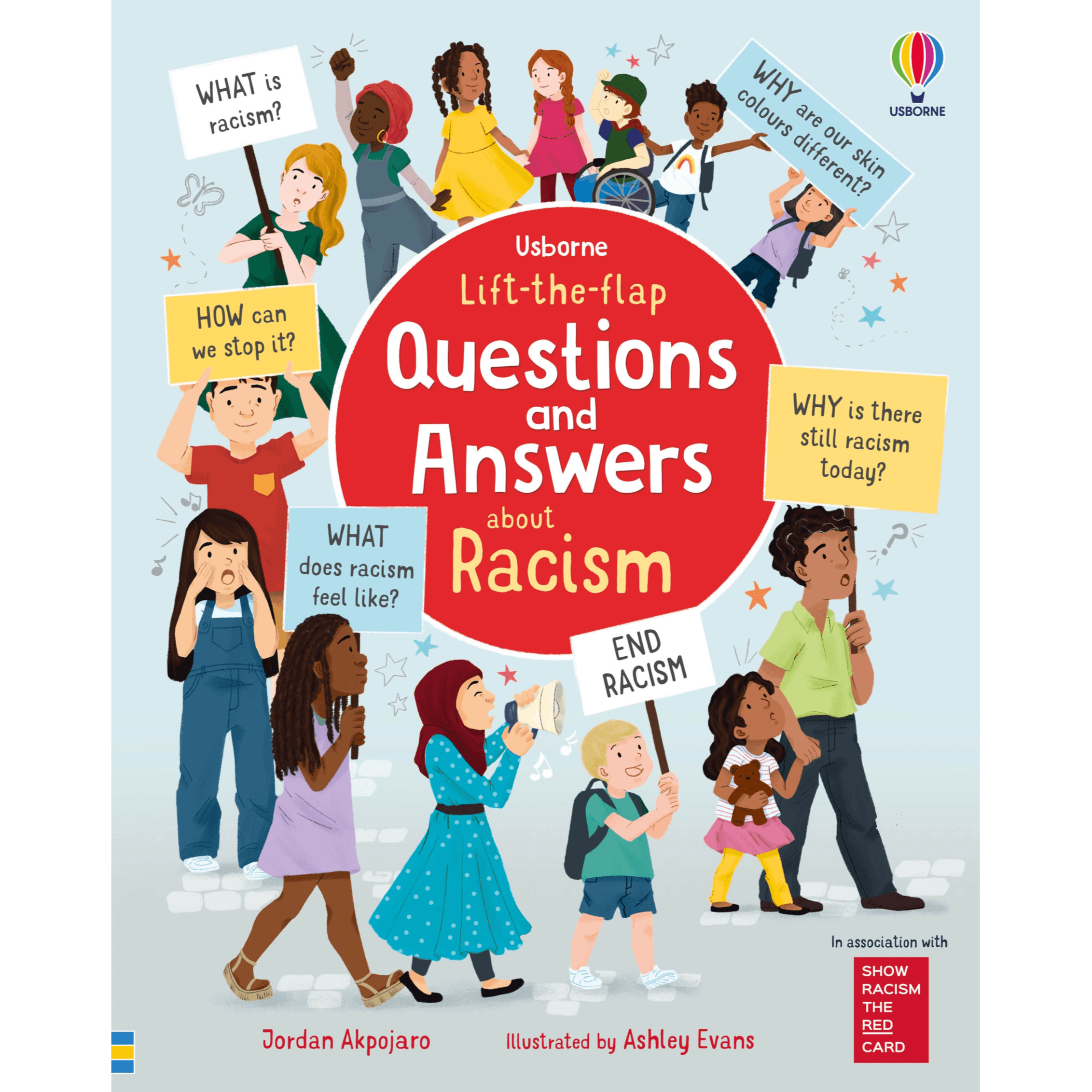 995825 Lift-the-flap Questions And Answers About Racism (Board Book) By Akpojaro, Jordan