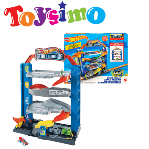 Hot Wheels Jump And Drop Garage 500013923