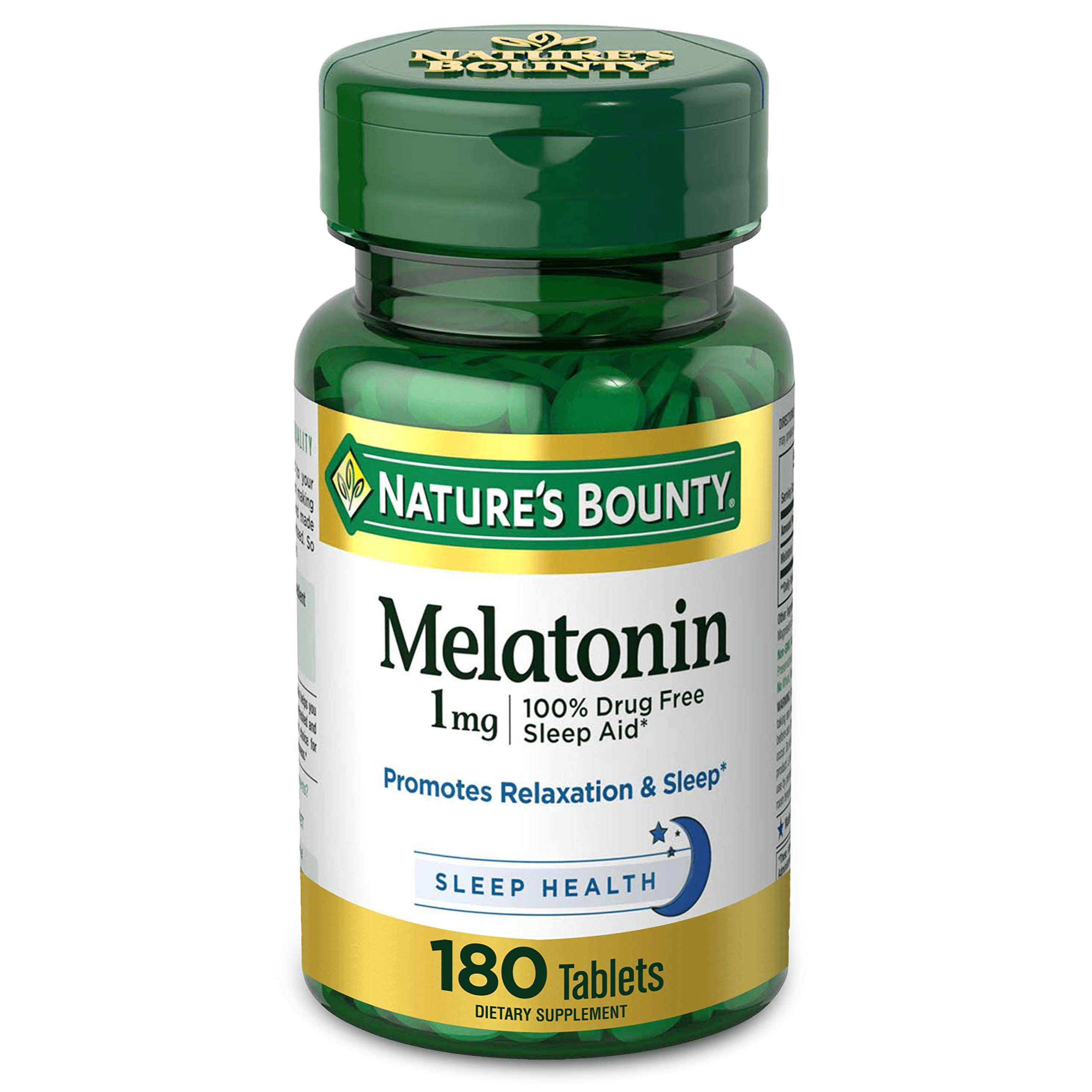 Natures Bounty Melatonin 1mg 180 Tabs