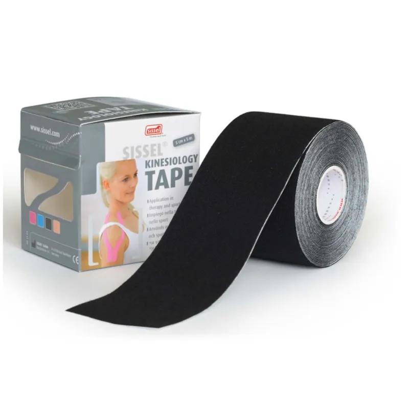 Sissel Kinesiology Tape 5 x 5cm Black In Color