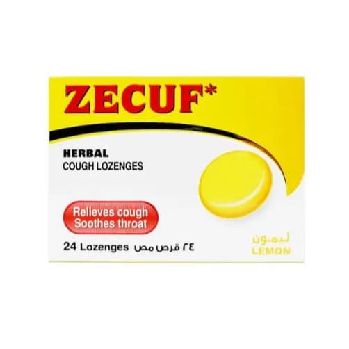 Zecuf Lozenges Lemon 24's