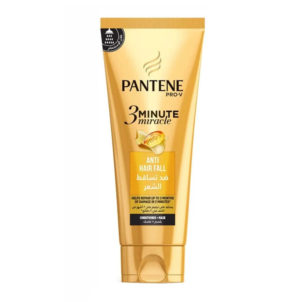 Pantene 3minute Miracle Anti Hair Fall Conditioner + Mask 200ml