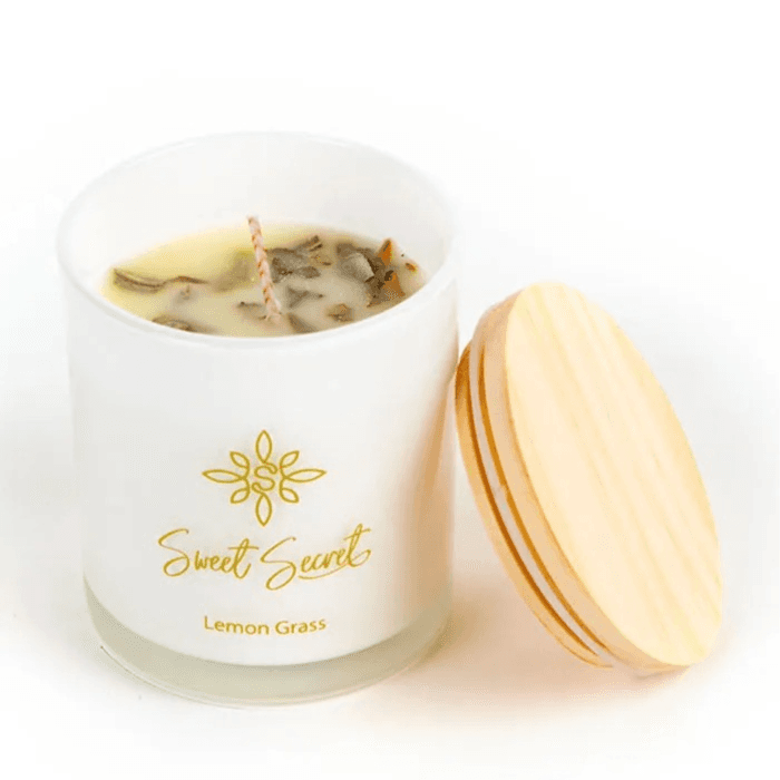 Soy Wax Scented Candle Lemon Grass