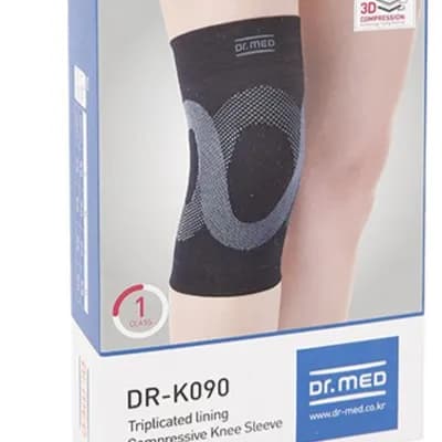 Dr.Med Triplicated Lining Compressive Knee Sleev K090 MEDIUM