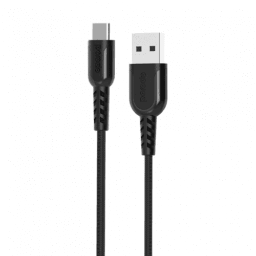 Porodo Metal Braided Type-C Cable-1.2M