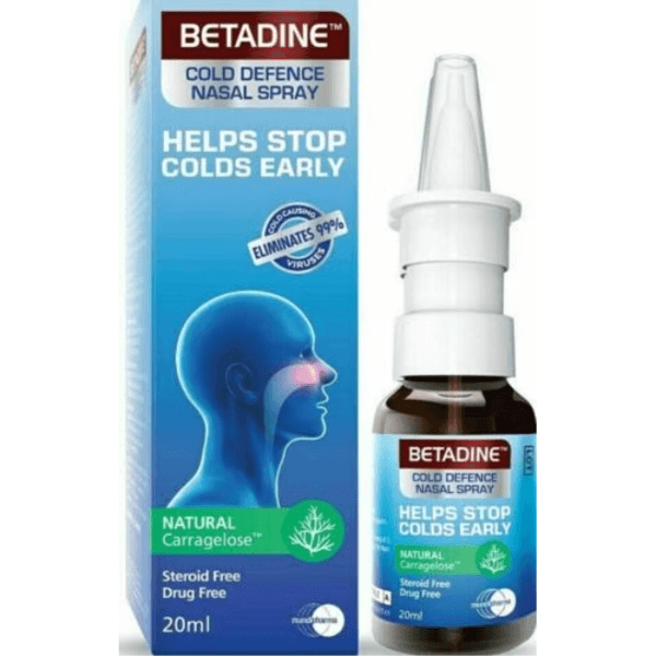 Betadine Cold Defence Nasal Spray 20ml