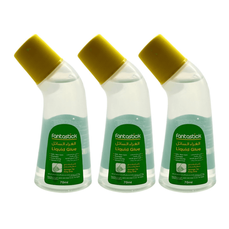 Offer 3 Fantastick Liquid Glue 70Ml Non Toxic - 3 Pecs 8350