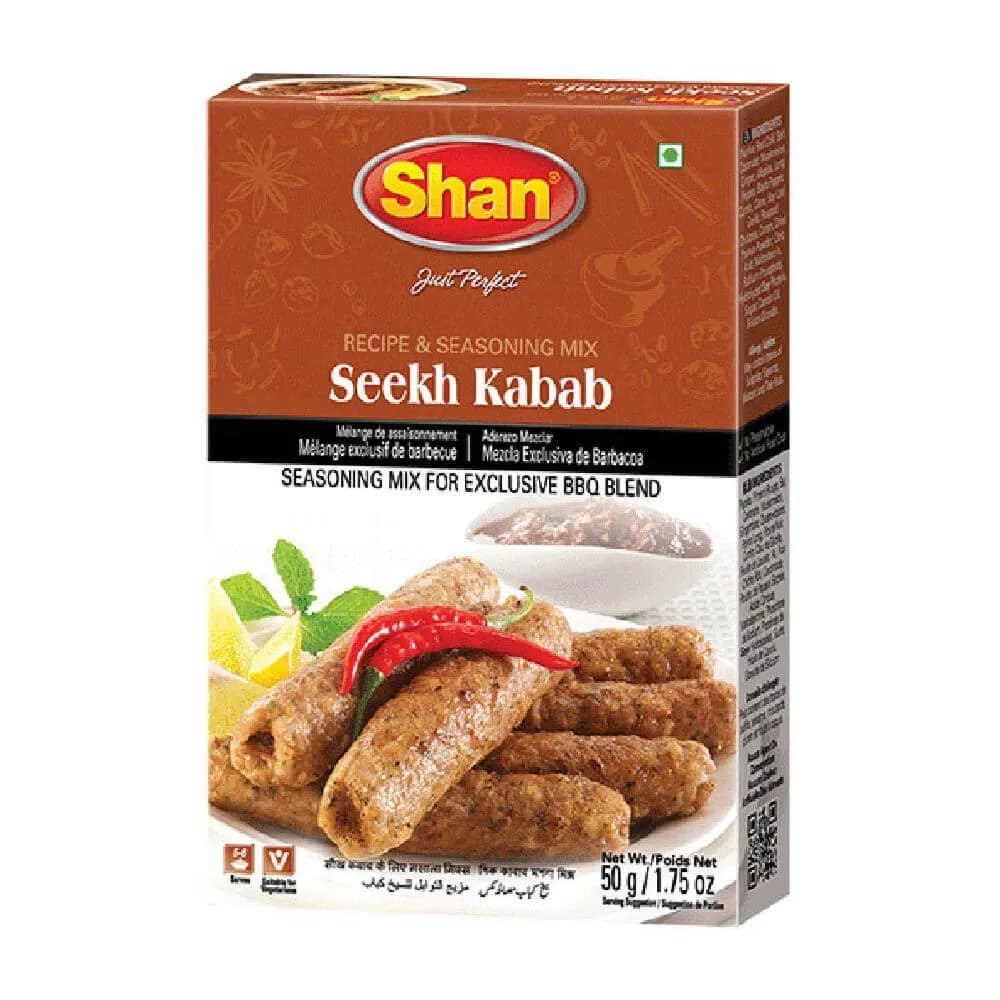 Shan Recipe & Masala Mix Seekh Kabab 50Gm