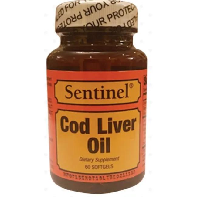 Sentinel Cod Liver Oil Softgels 60 Pieces