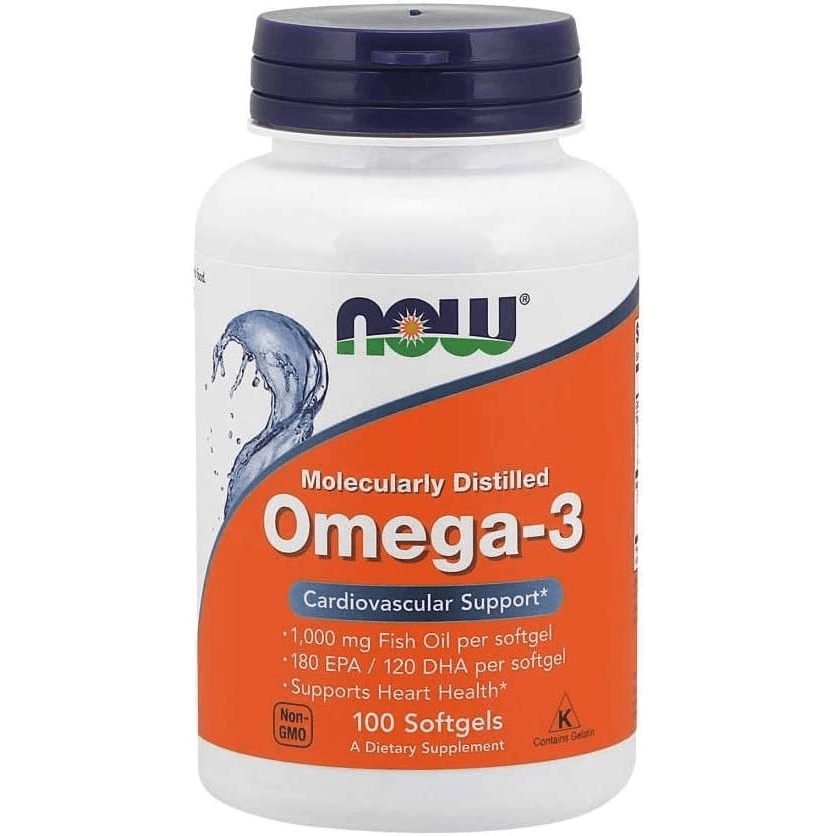 Now Omega - 3 1000mg Cap 100's