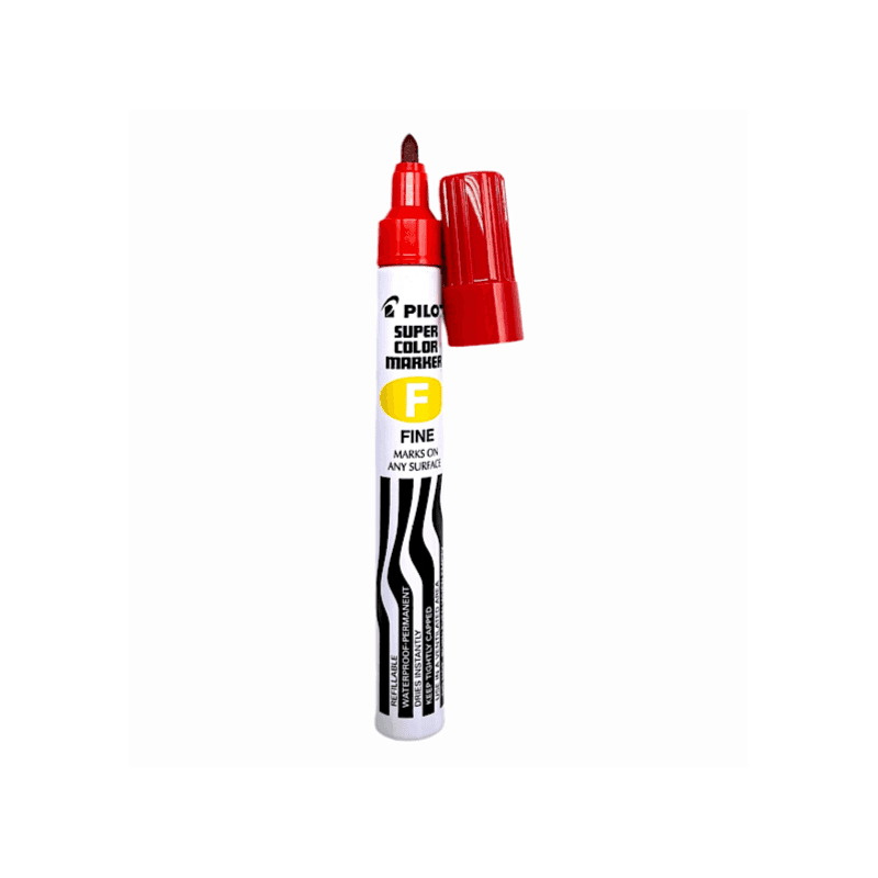 Pilot Super Color Marker Pen Fine Red - 792