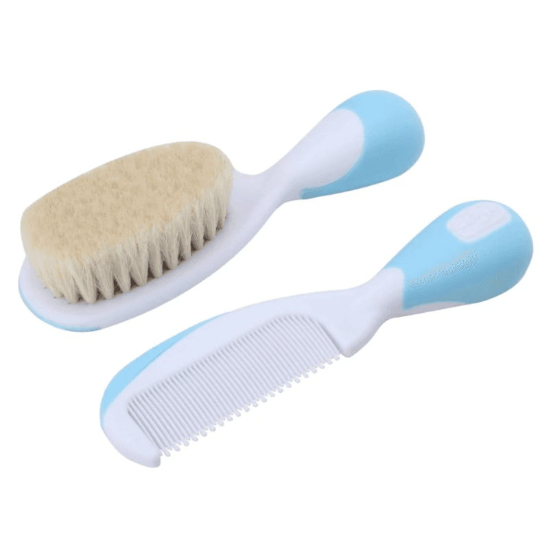 Chicco Brush And Comb Blue 0 Month Plus