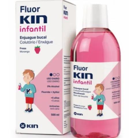 Fluro Kin For Children Mouthwash 500Ml