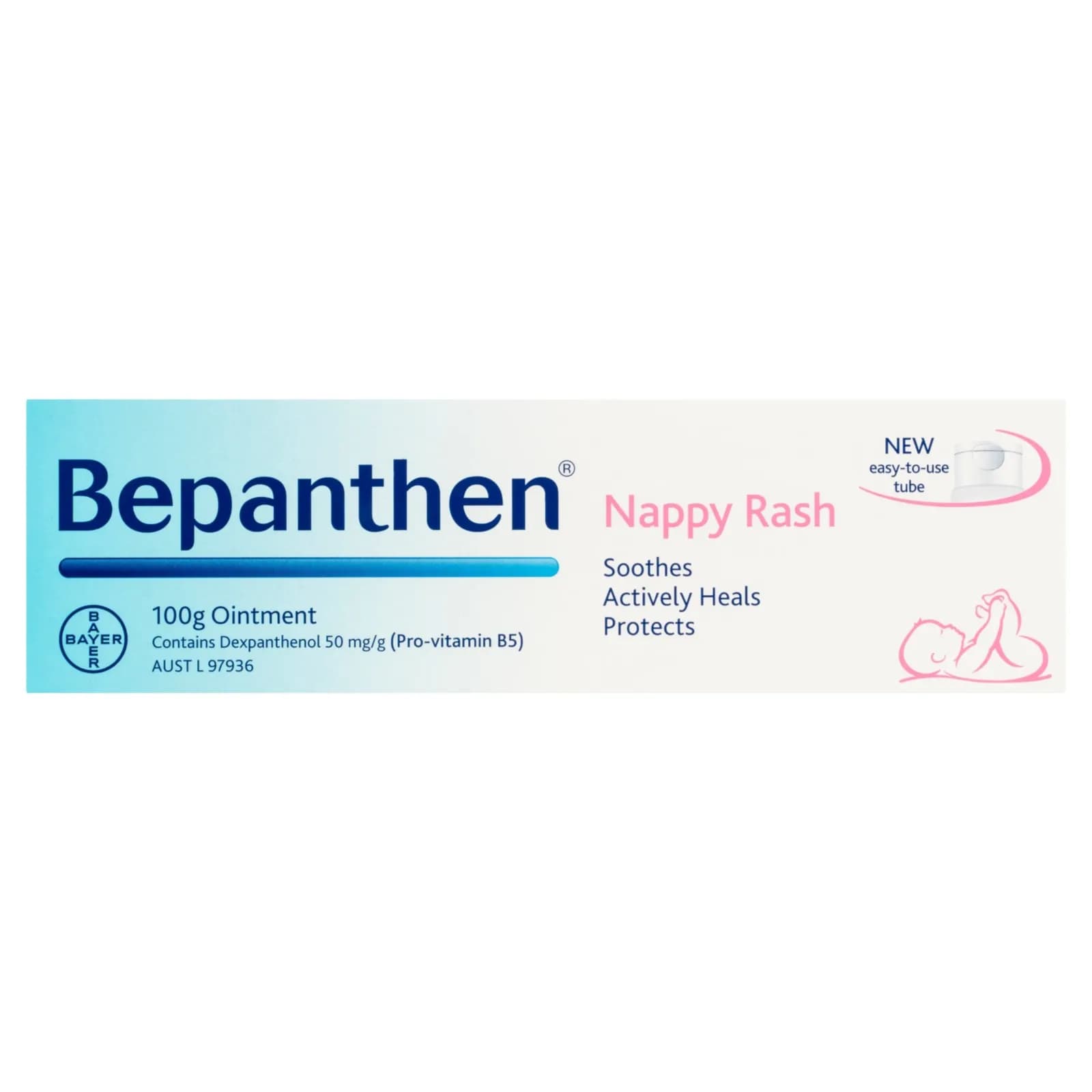 Bepanthen	Protective For Baby Nappy Rash  Ointment 100g