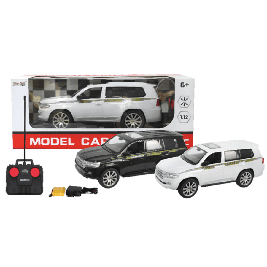 Model Car: Land Cruiser 1:12 Full-Function Remote Control Car with Charger (RCWD11)