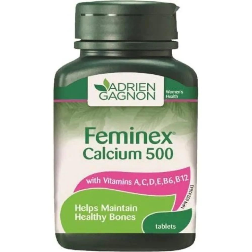 Adrien Gagnon Feminex Calcium 500 Tab 30S 