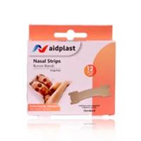 Aidplast Nasal Strips Extra Strong Adhesive Standard Size For Snoring And Nasal Congestion Ref-V1008  12 Pieces