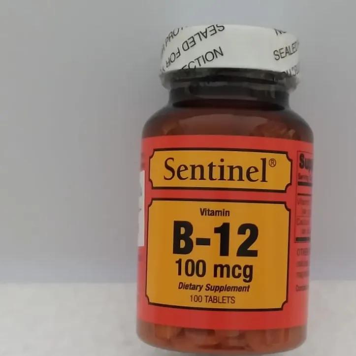 Sentinel Vitamin B 12 100mcg 100 Tablets