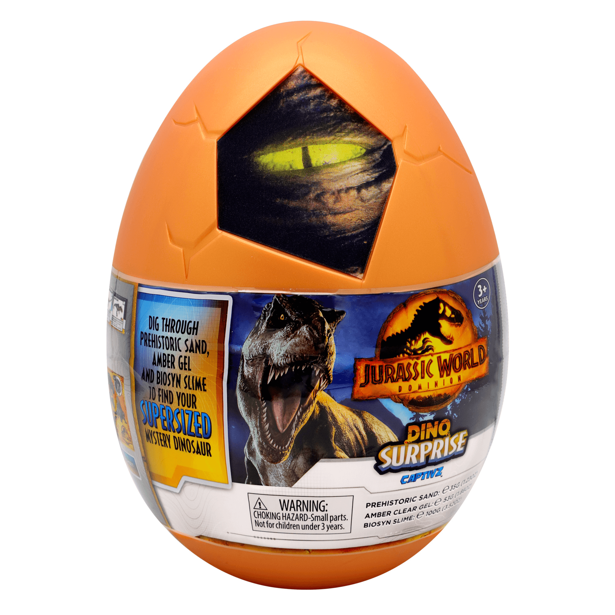 Jurassic World Dominion Surprise Egg Wave 2 (Sold Separately Subject To Availability)