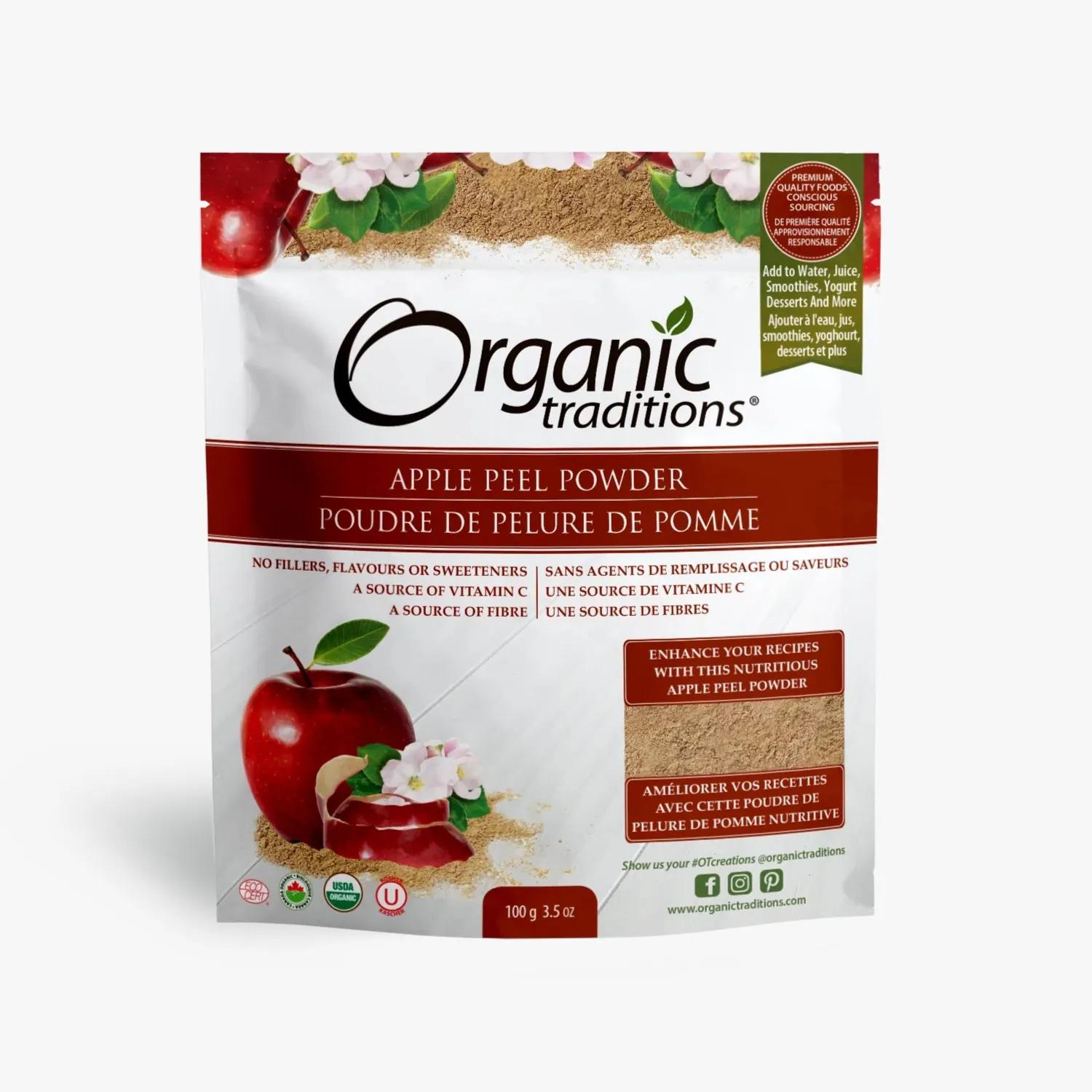 Organic Traditions Apple Peel Powder 100g