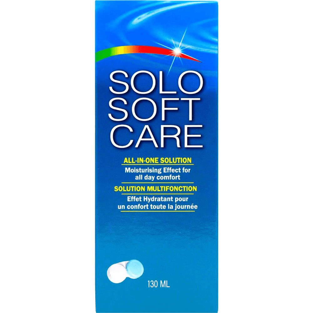 Solo Soft Care Lenses Solution 130 Ml