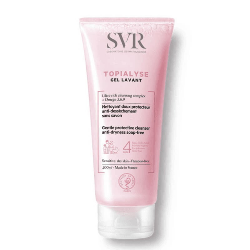 Svr Topialyse Gel Lavant Gentle Protective Cleanser 200ml