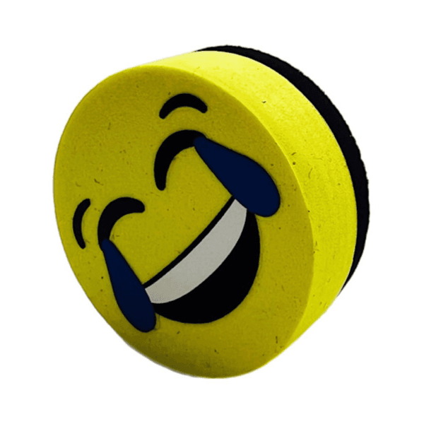 Emoji White Board Eraser Small Size Laughed - 3918