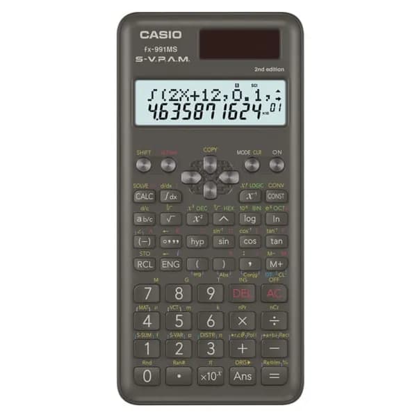 Casio Fx-991ms Plus 2nd Edition Scientific Calculator