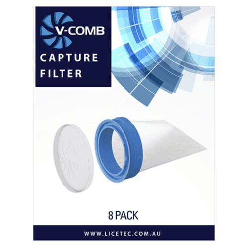 V-Comb Capture Filter 8 Packs