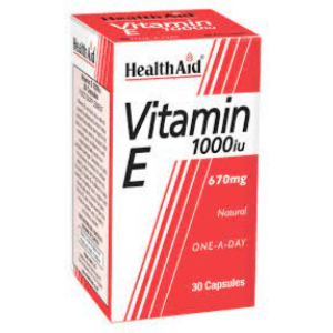 Health Aid Vit-E 1000iu 30's