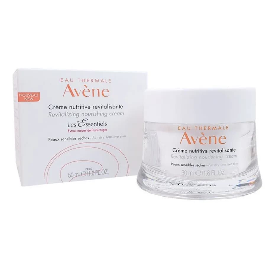 Avene Les Essentiels Revitalizing Nourishing Cream With Natural Red Fruit Extract 50Ml