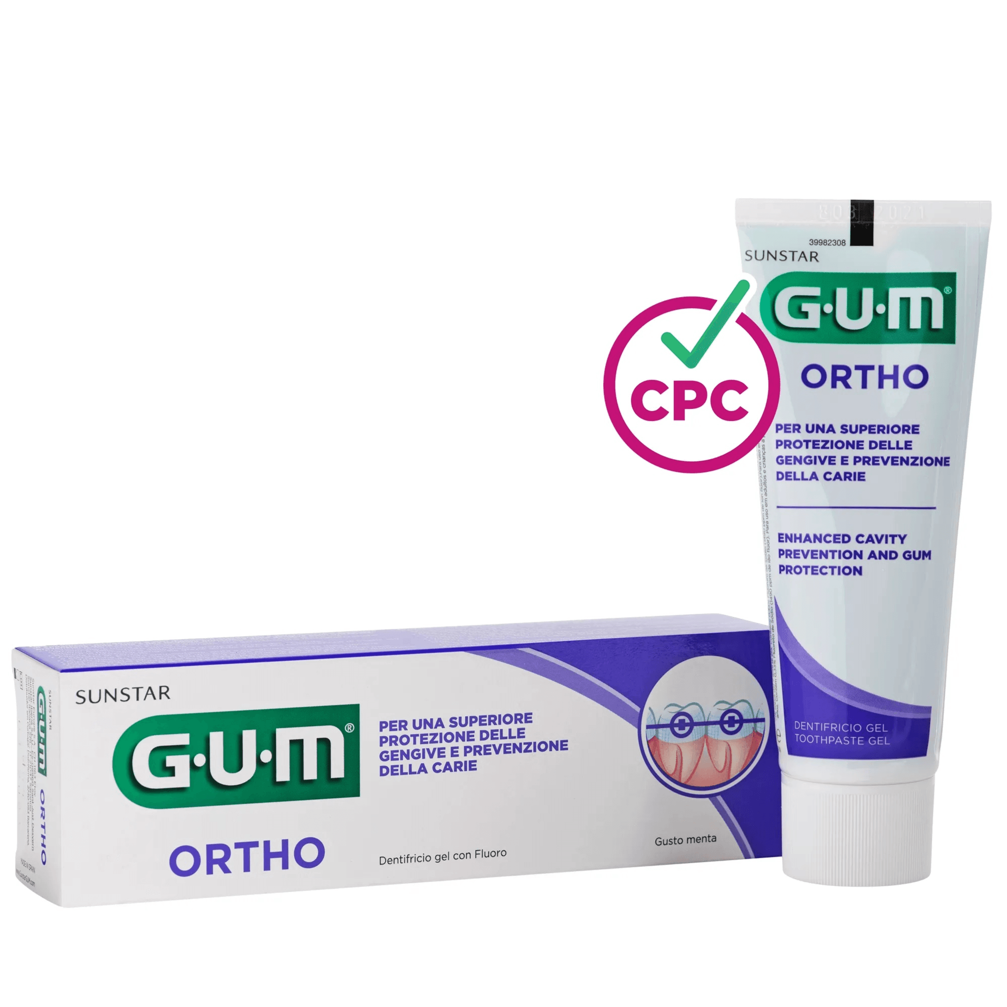 Gum Ortho Toothpaste | Specially Designed For Wearers Of Braces | 75ml