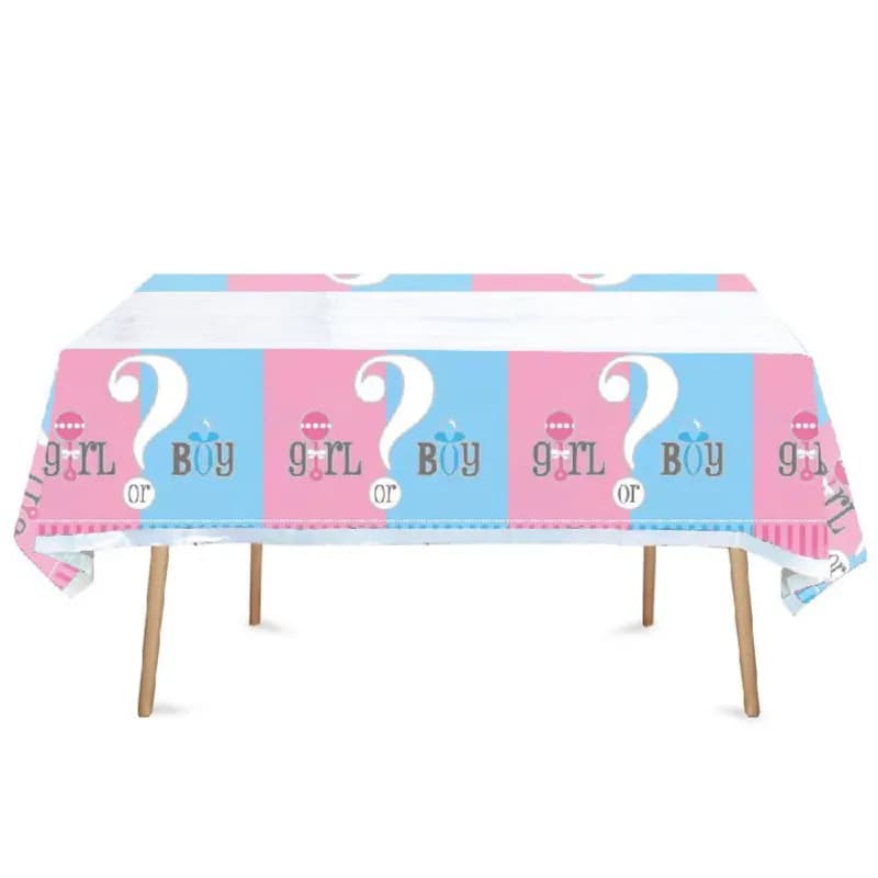 Gender Reveal Table Cover